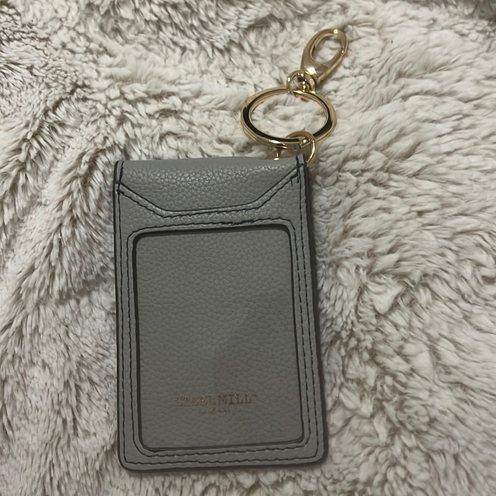 Steel Mill Cardholder keychain